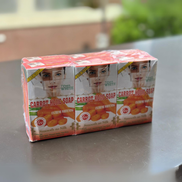 Carrot kojic soap